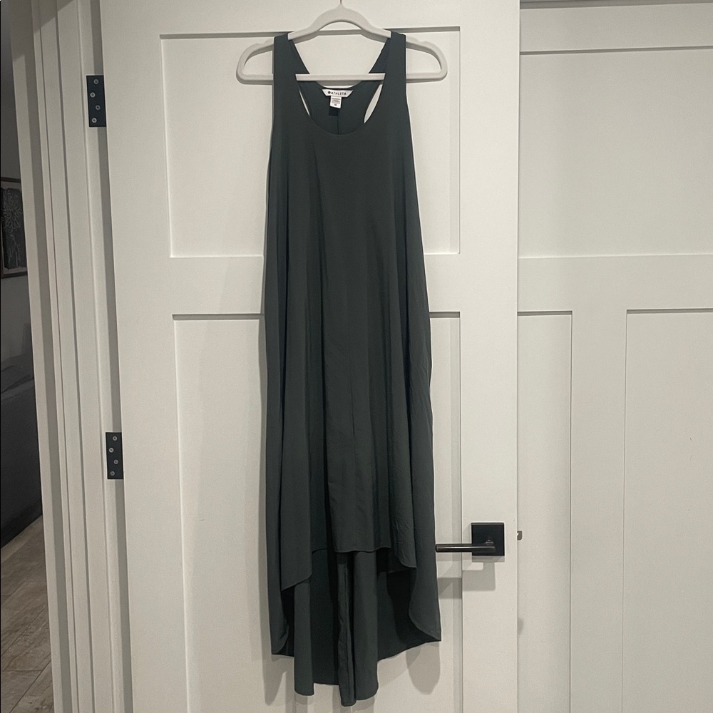 Athleta Presidio Dress in Bali Green
